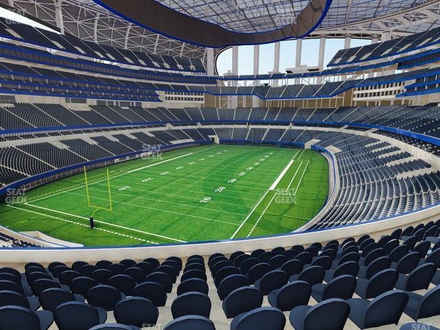 Seating view for SoFi Stadium Section 235