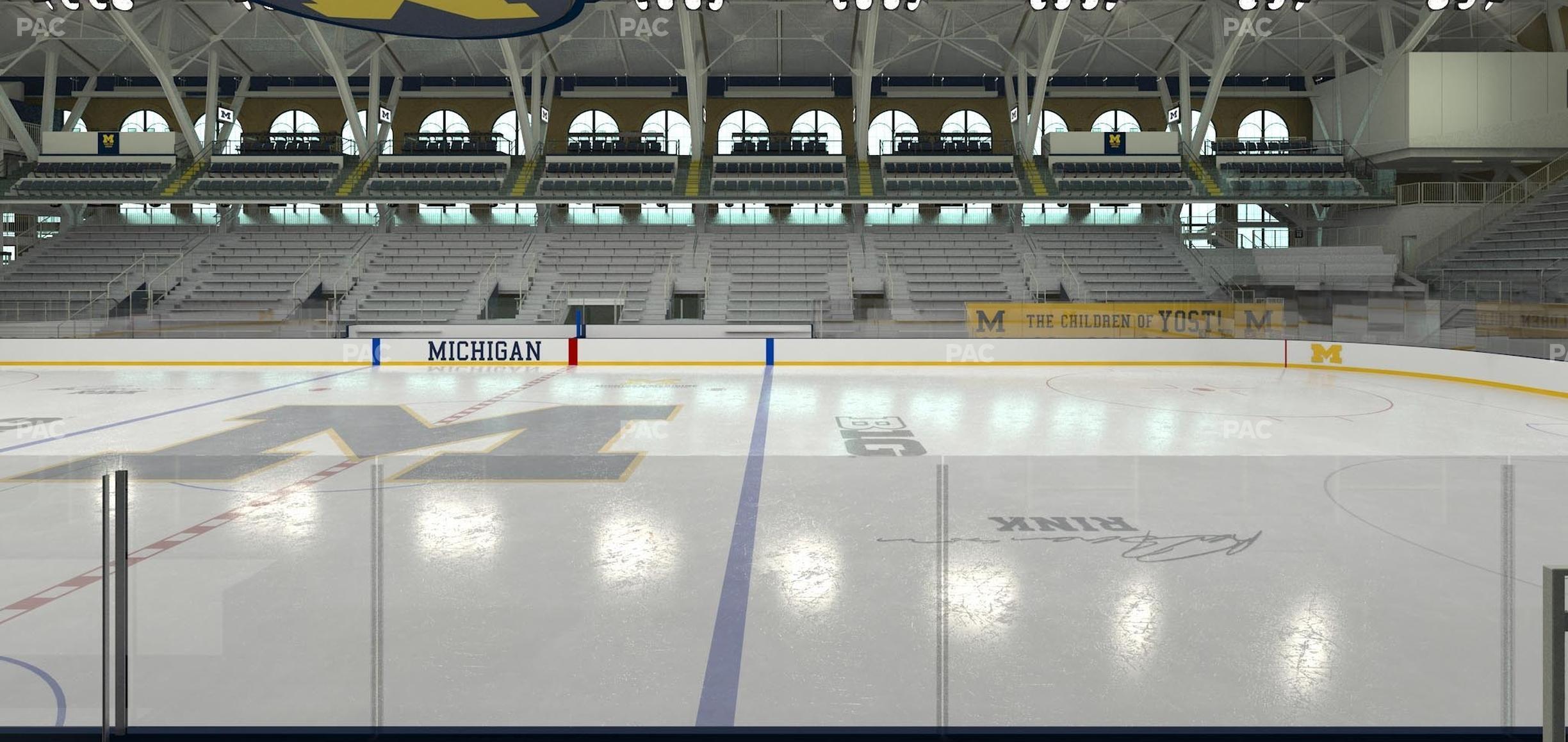 Seating view for Yost Arena Section 5