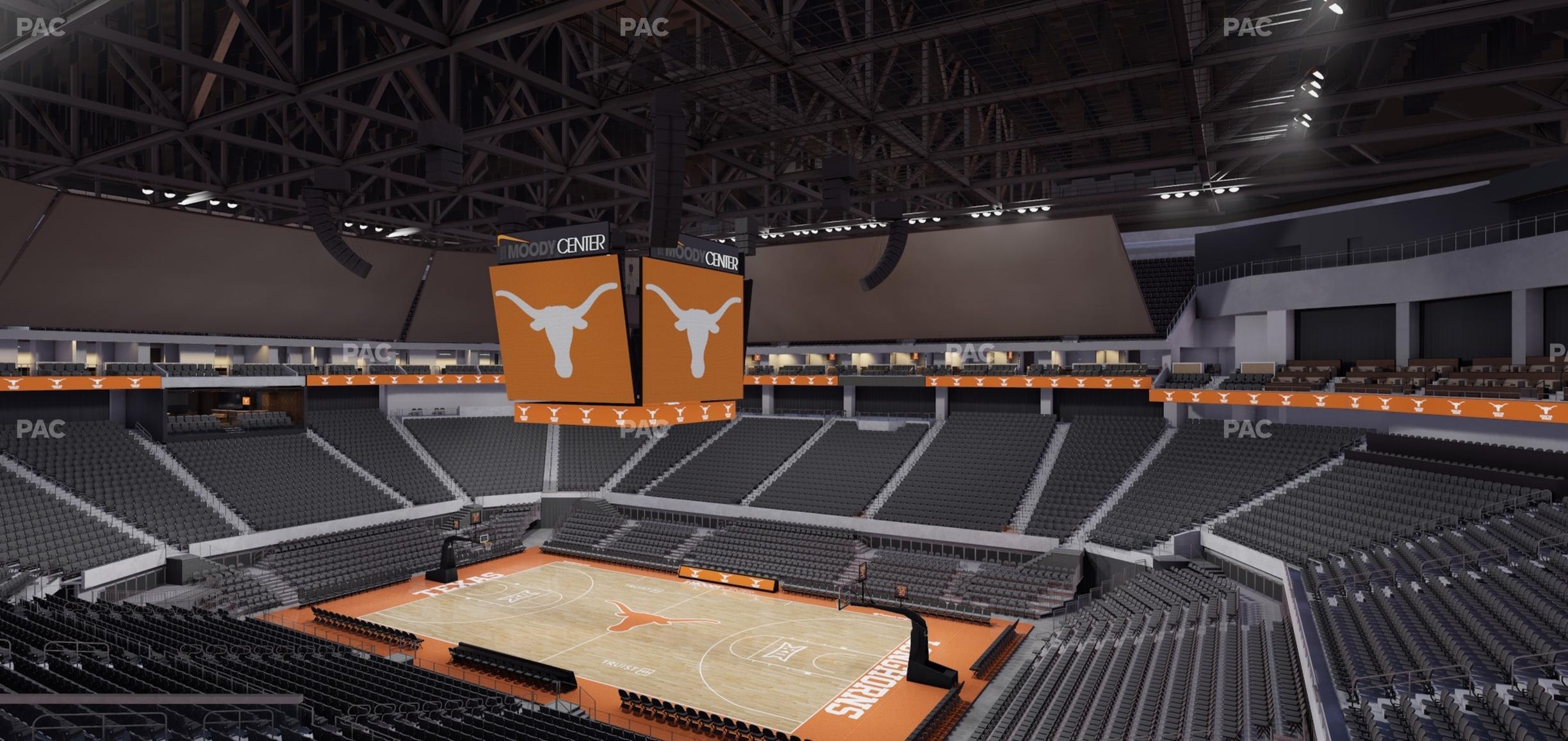 Seating view for Moody Center ATX Section Loge 32