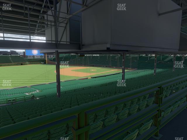 Seating view for Wrigley Field Section 206