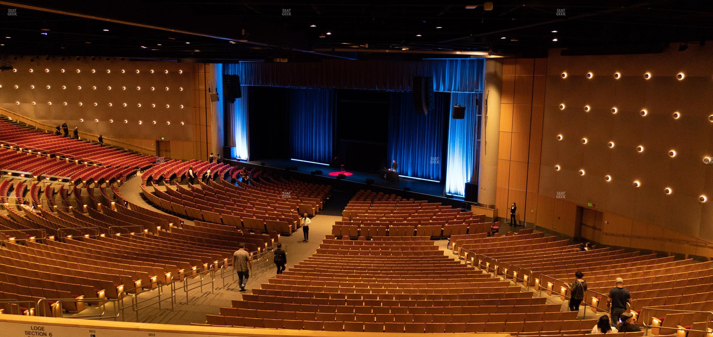 Seating view for Bellco Theatre Section Balcony 6