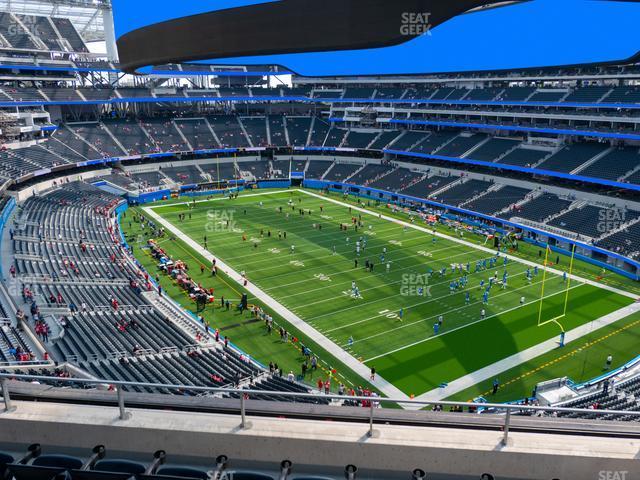 Seating view for SoFi Stadium Section 304