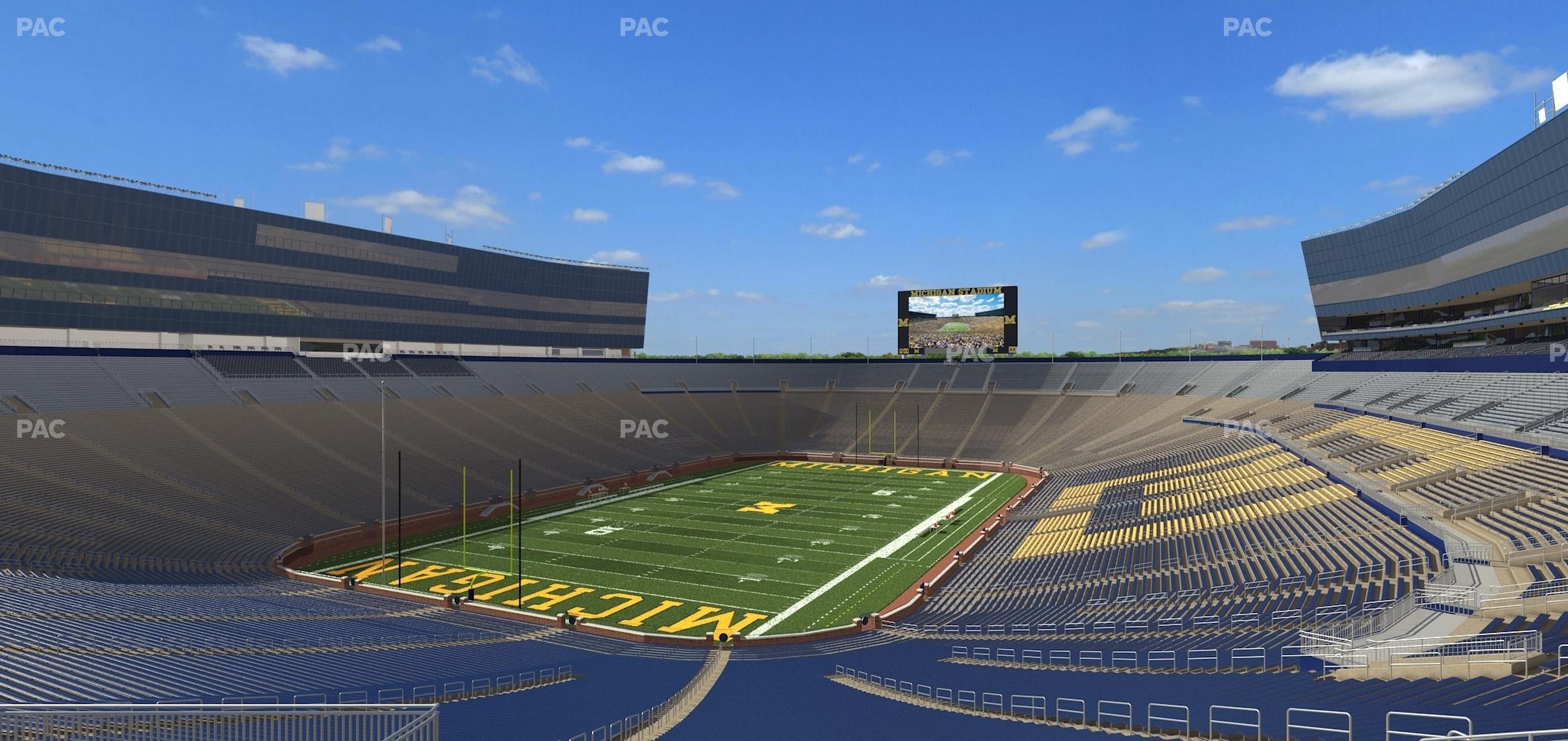 Seating view for Michigan Stadium Section 9