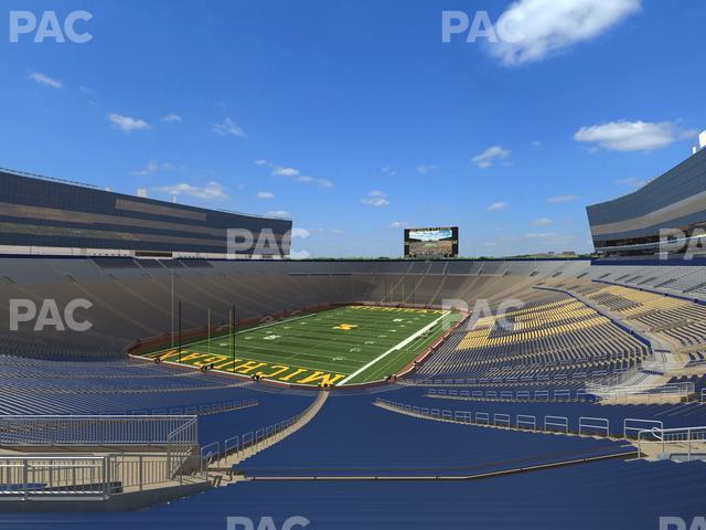 Seating view for Michigan Stadium Section 9