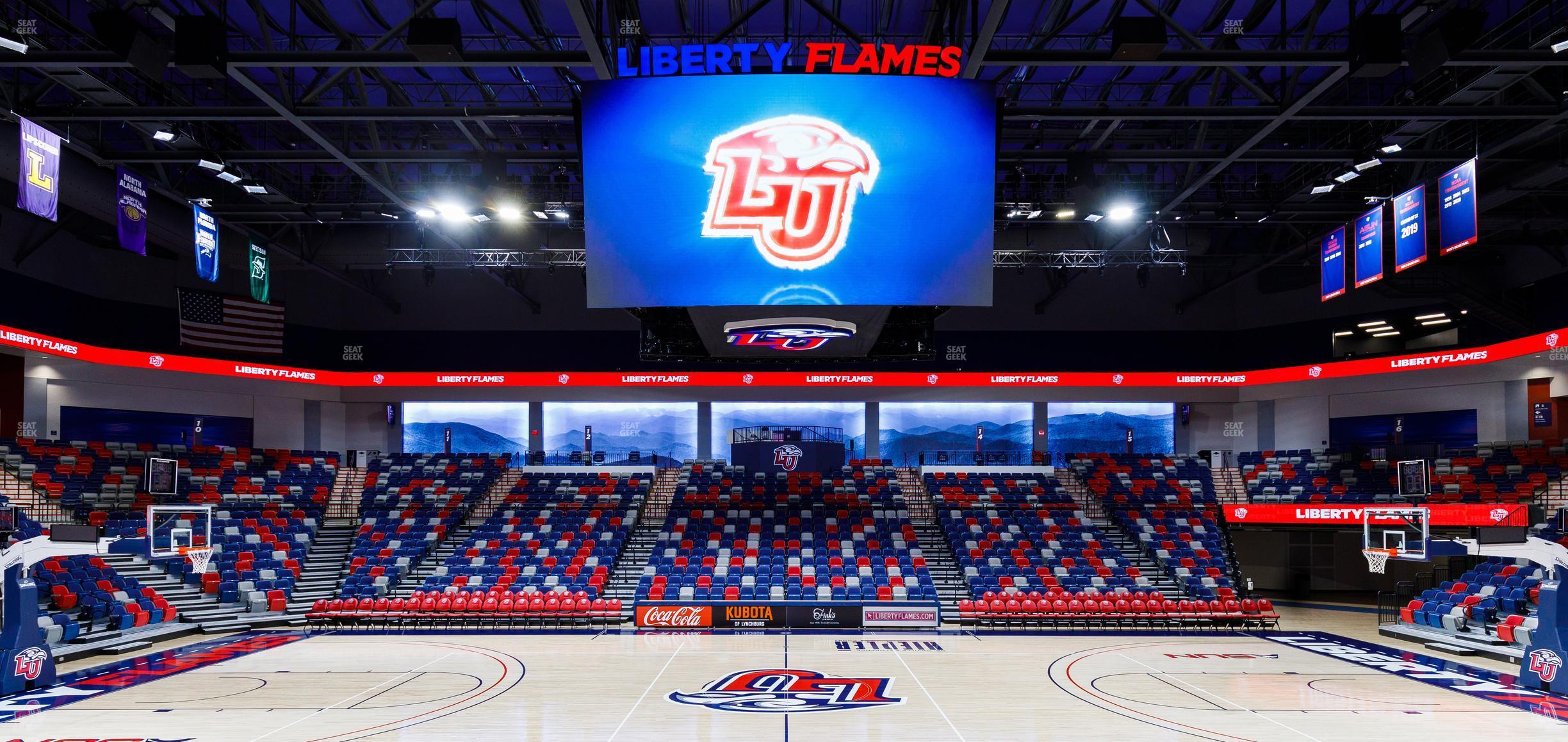 Seating view for Liberty Arena Section 3