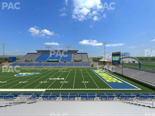 Seating view for Delaware Stadium Section I