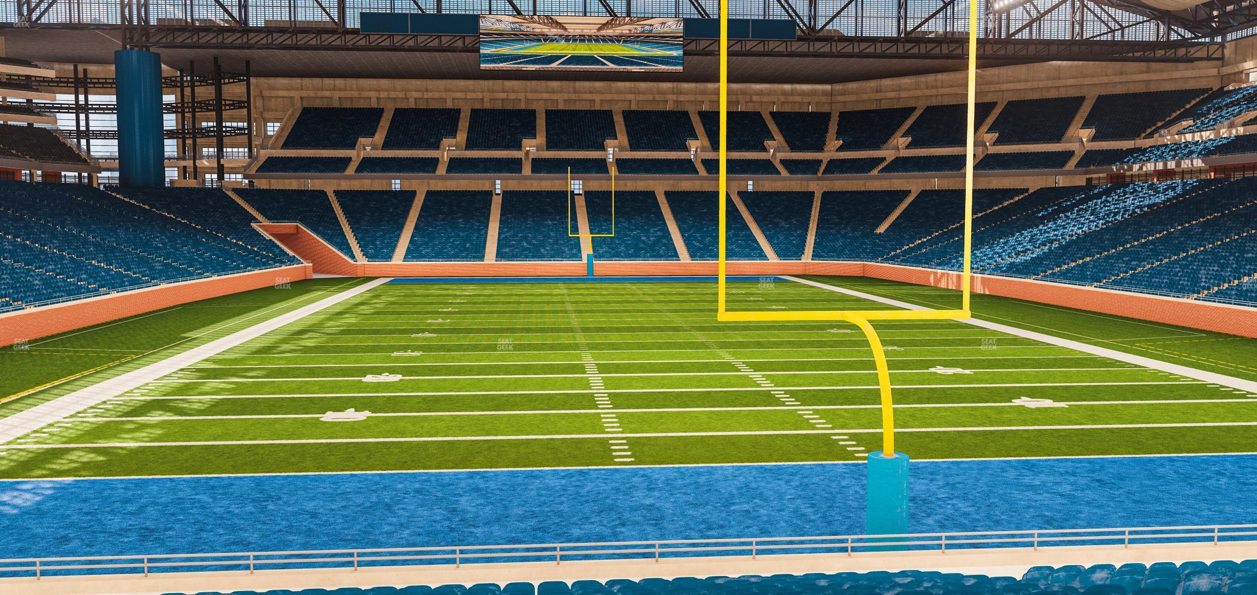 Seating view for Ford Field Section 116