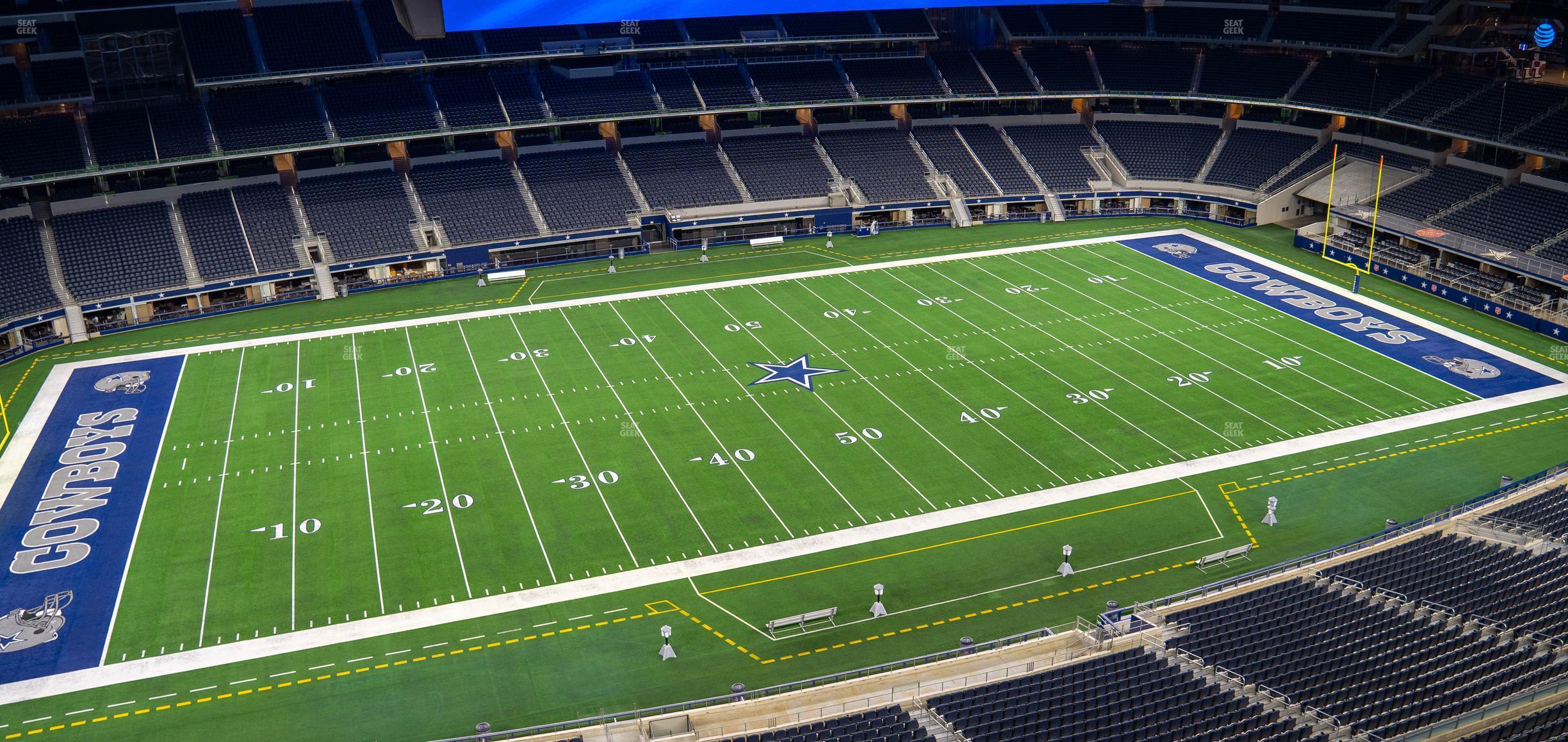 Seating view for AT&T Stadium Section Star Suite 640