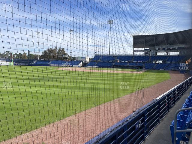 Seating view for Clover Park Section 22