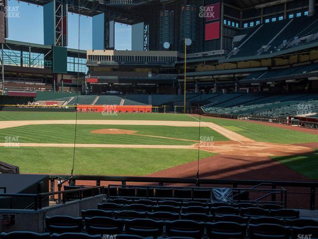 Seating view for Chase Field Section M