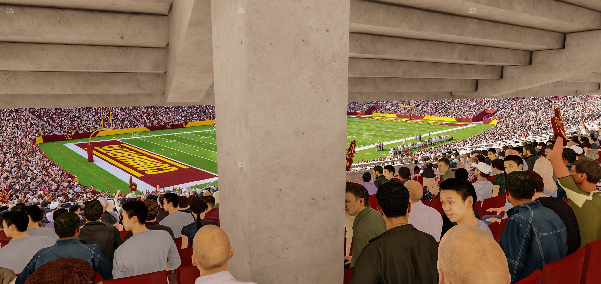 Seating view for Northwest Stadium Section 227