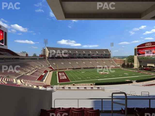 Seating view for Davis Wade Stadium Section 113