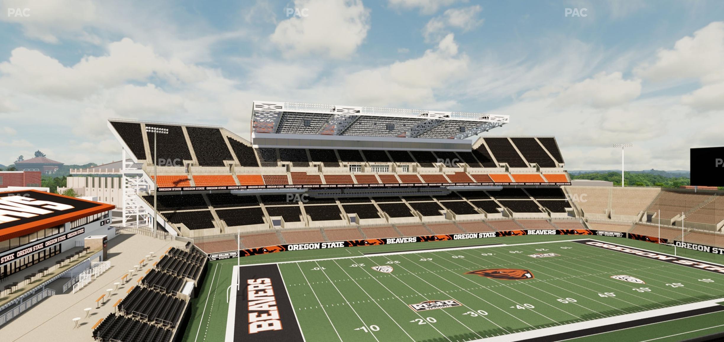 Seating view for Reser Stadium Section 237