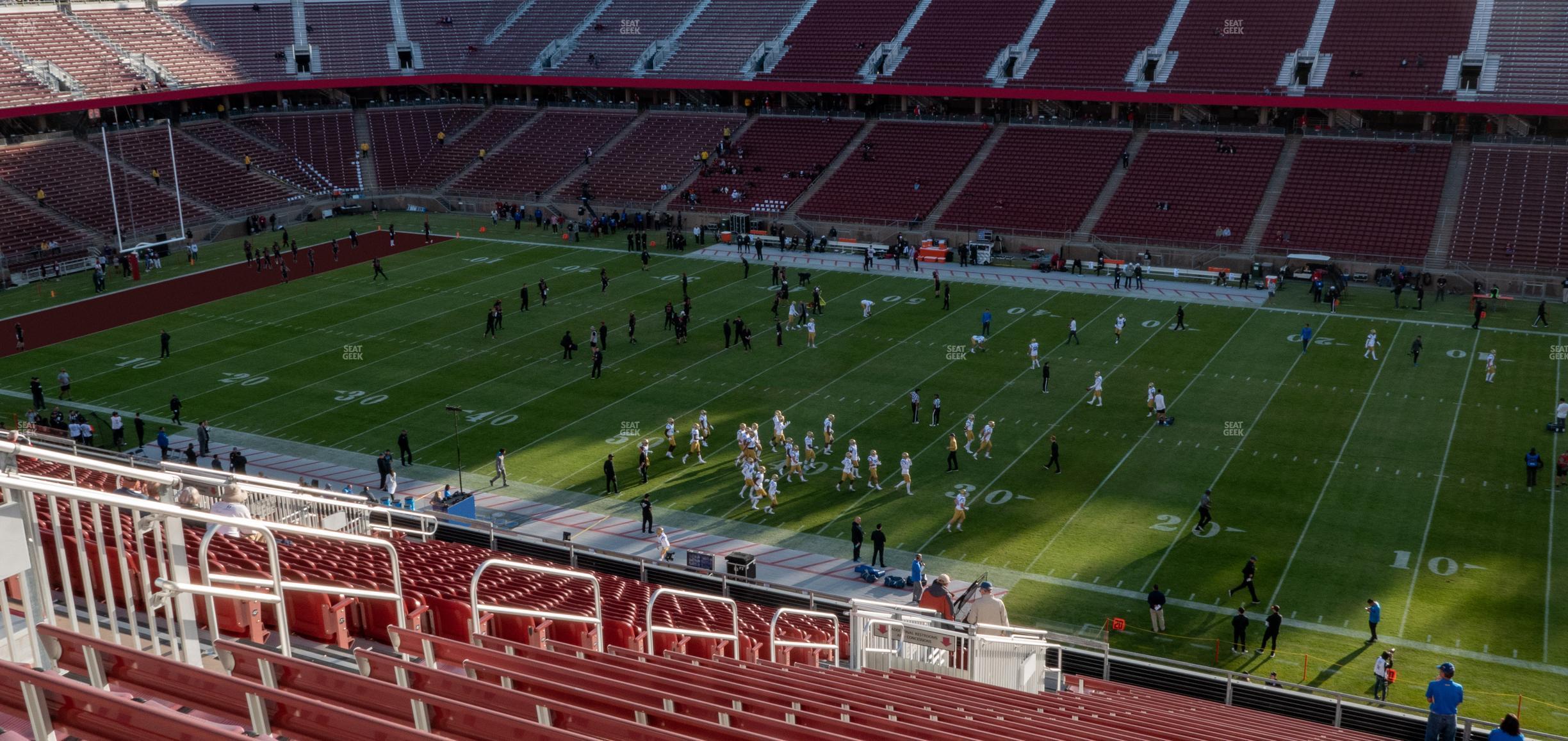 Seating view for Stanford Stadium Section 230