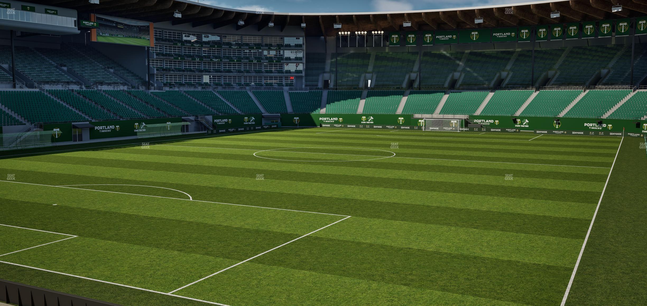 Seating view for Providence Park Section 92