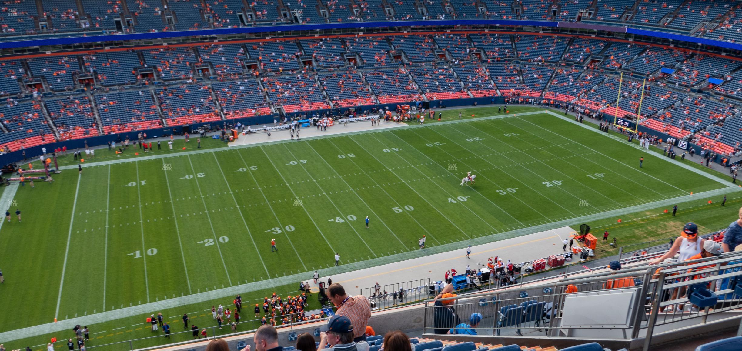 Seating view for Empower Field at Mile High Section 537