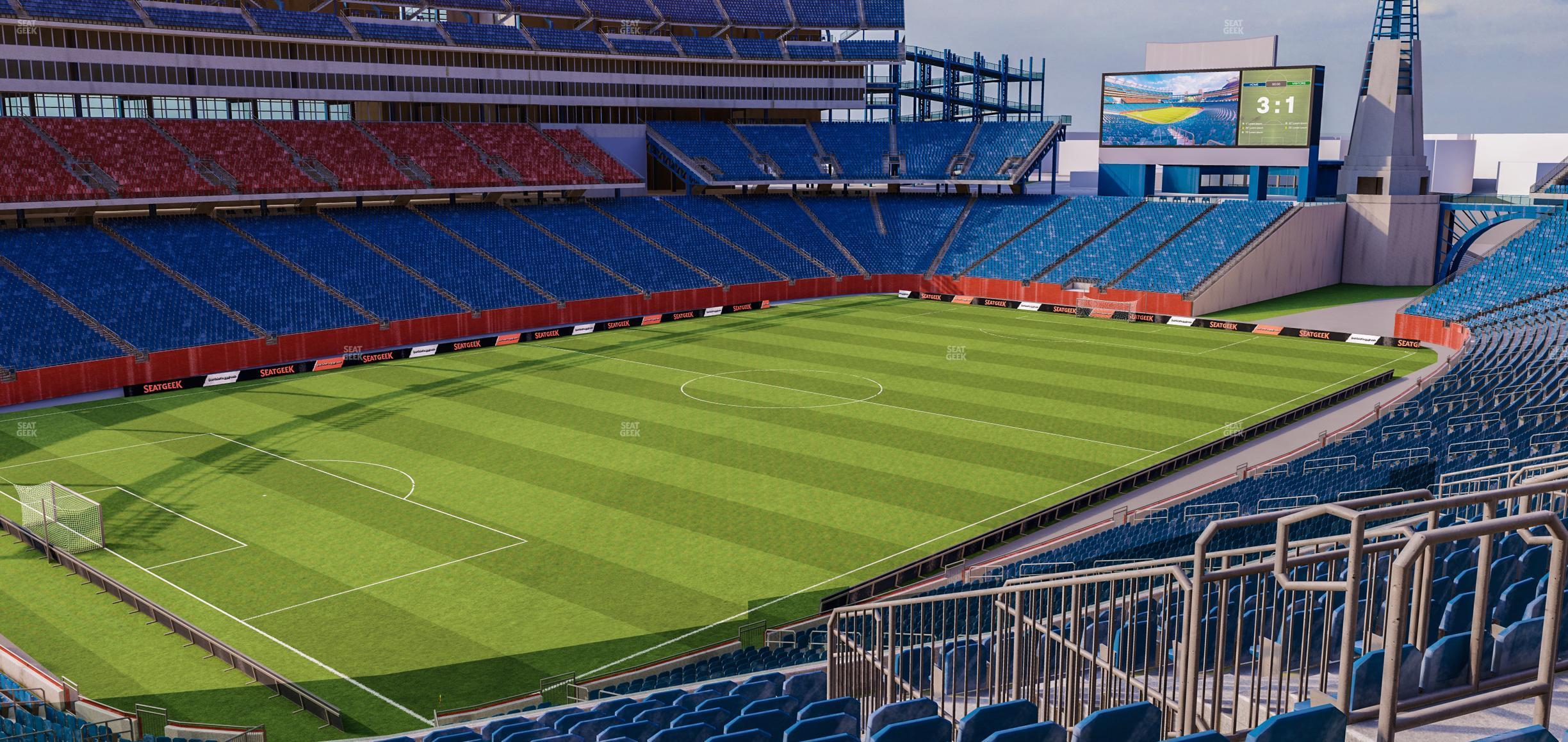 Seating view for Gillette Stadium Section 215