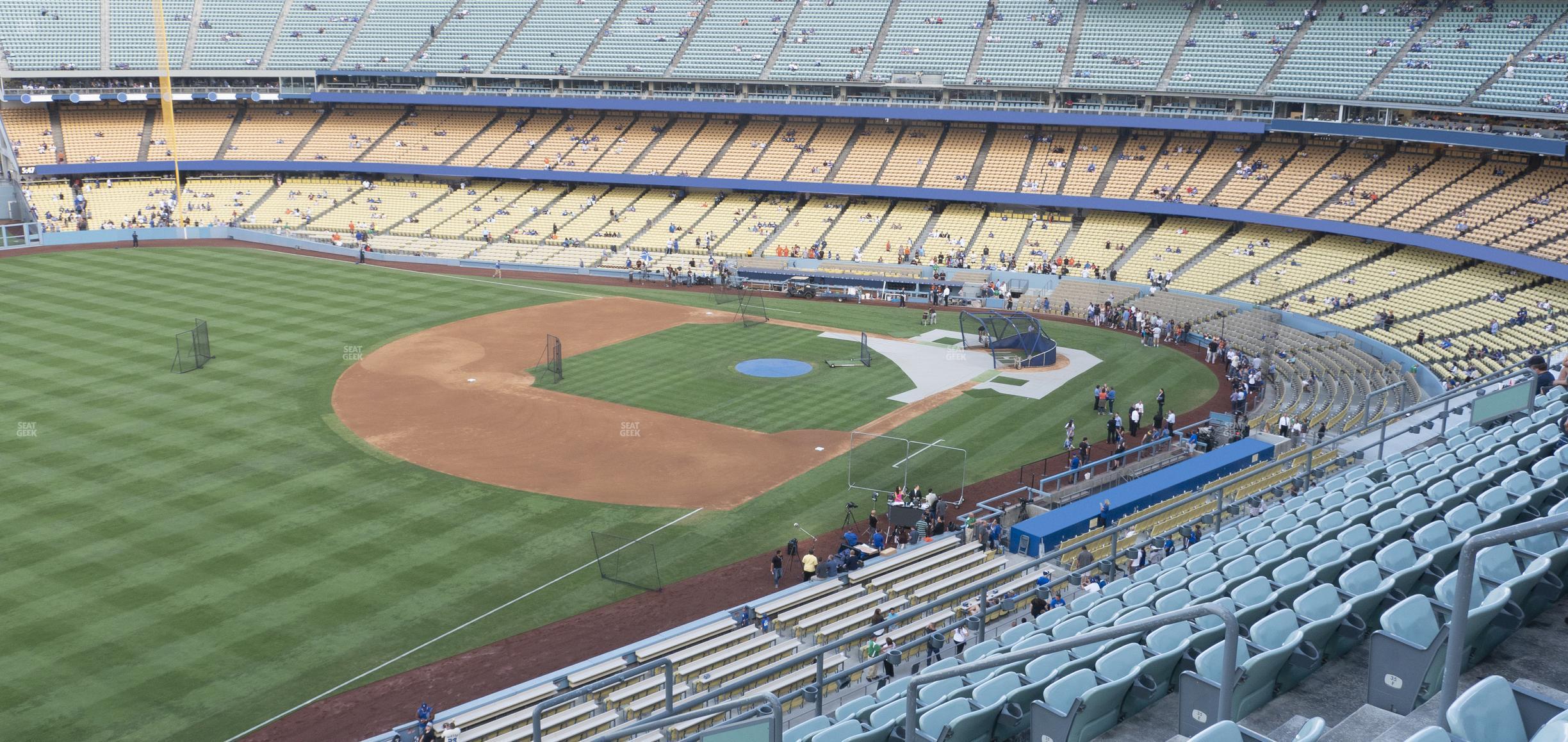 Seating view for Dodger Stadium Section 39 Rs