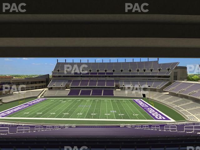 Seating view for Amon G Carter Stadium Section 233