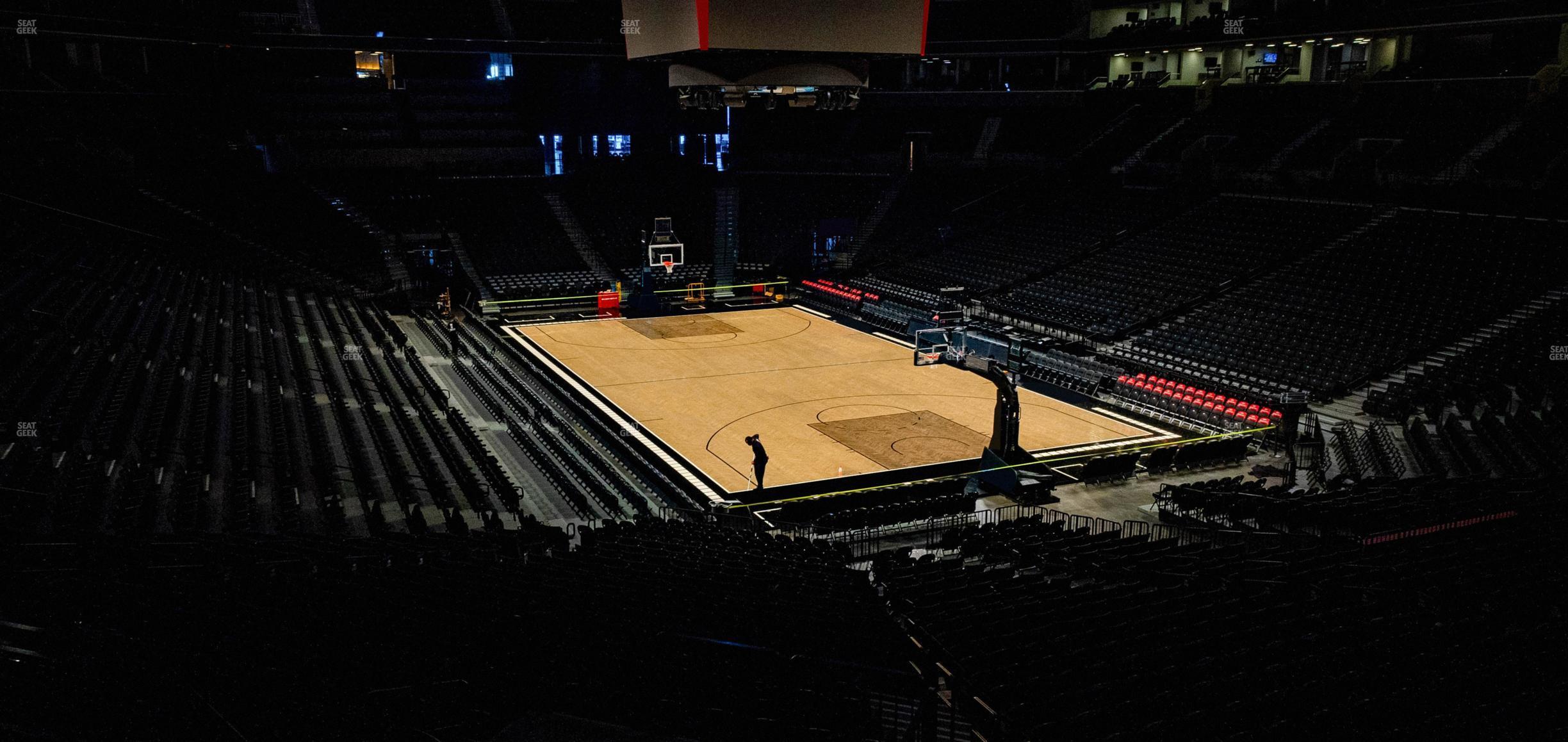 Seating view for Barclays Center Section 118