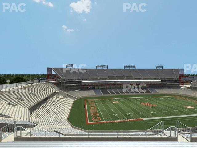 Seating view for TDECU Stadium Section 333