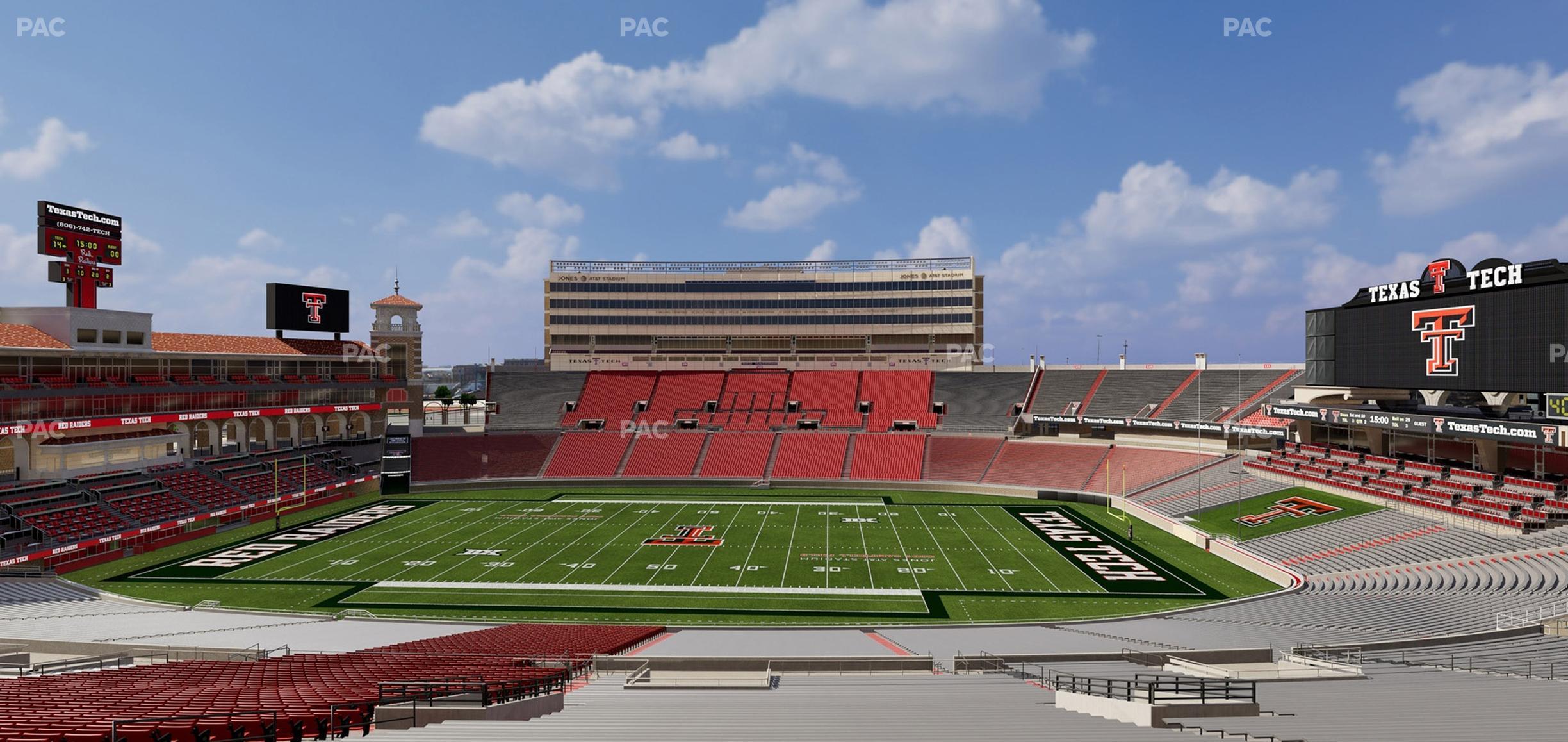 Seating view for Jones AT&T Stadium Section 118