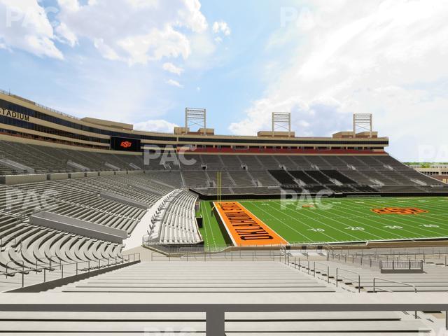 Seating view for Boone Pickens Stadium Section 112