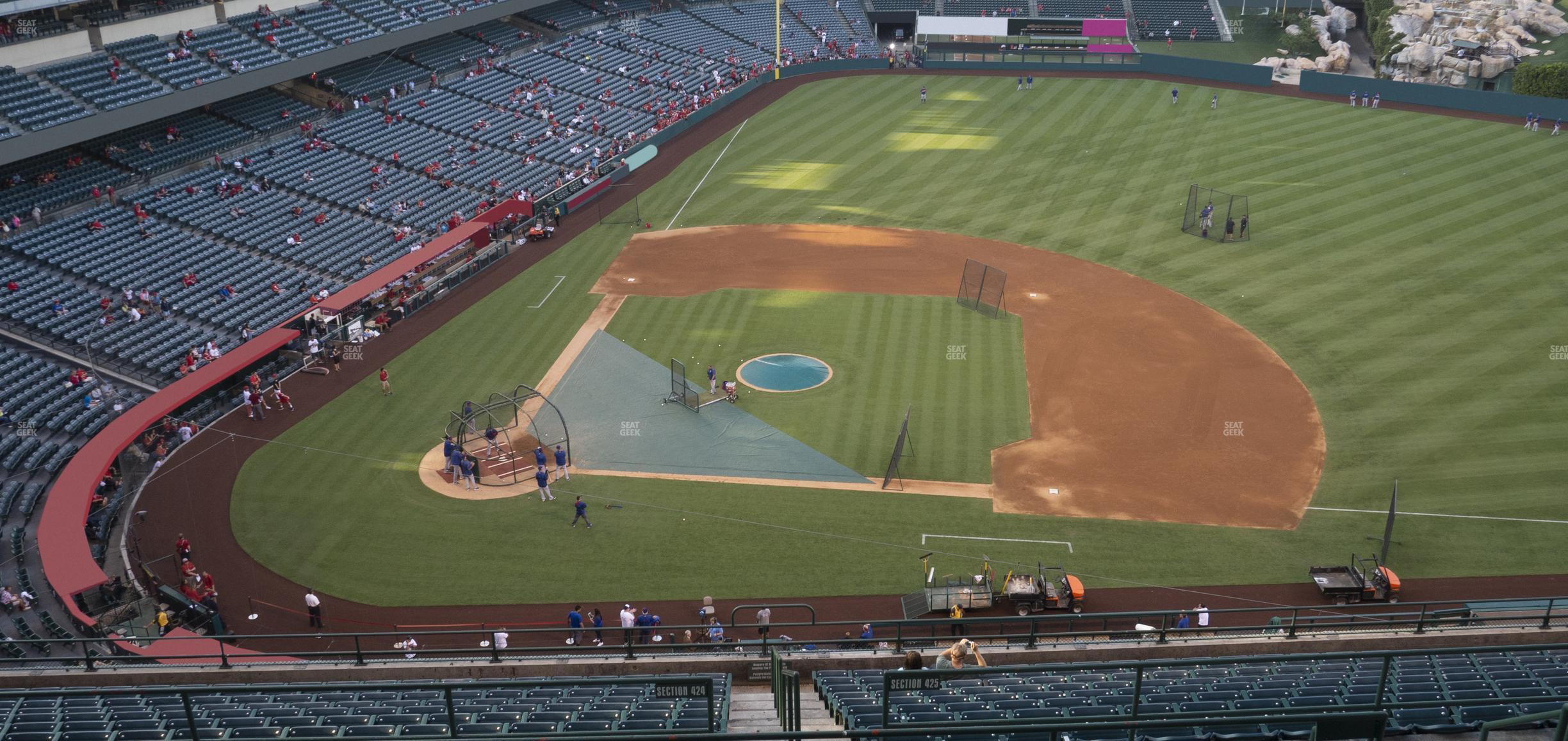 Seating view for Angel Stadium of Anaheim Section 527