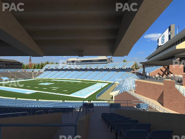 Seating view for Kenan Memorial Stadium Section 131