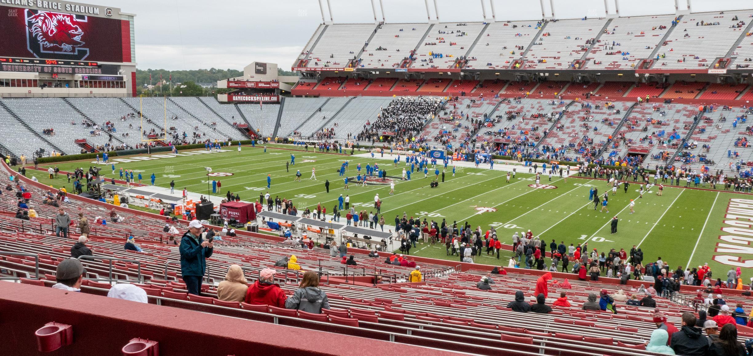 Seating view for Williams Brice Stadium Section 108