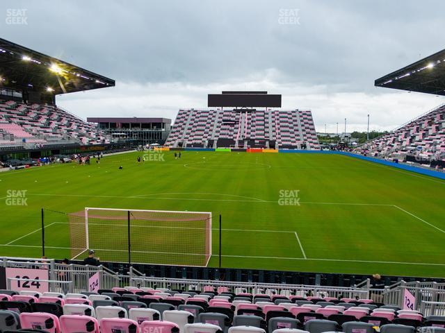 Seating view for Chase Stadium Section 124