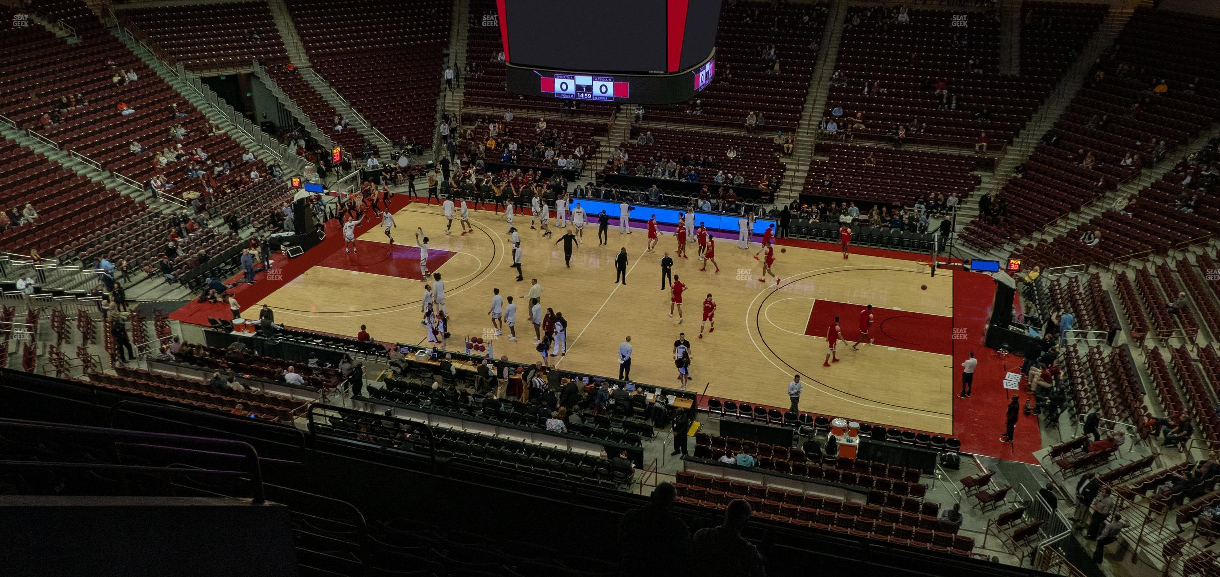 Seating view for Colonial Life Arena Section 207