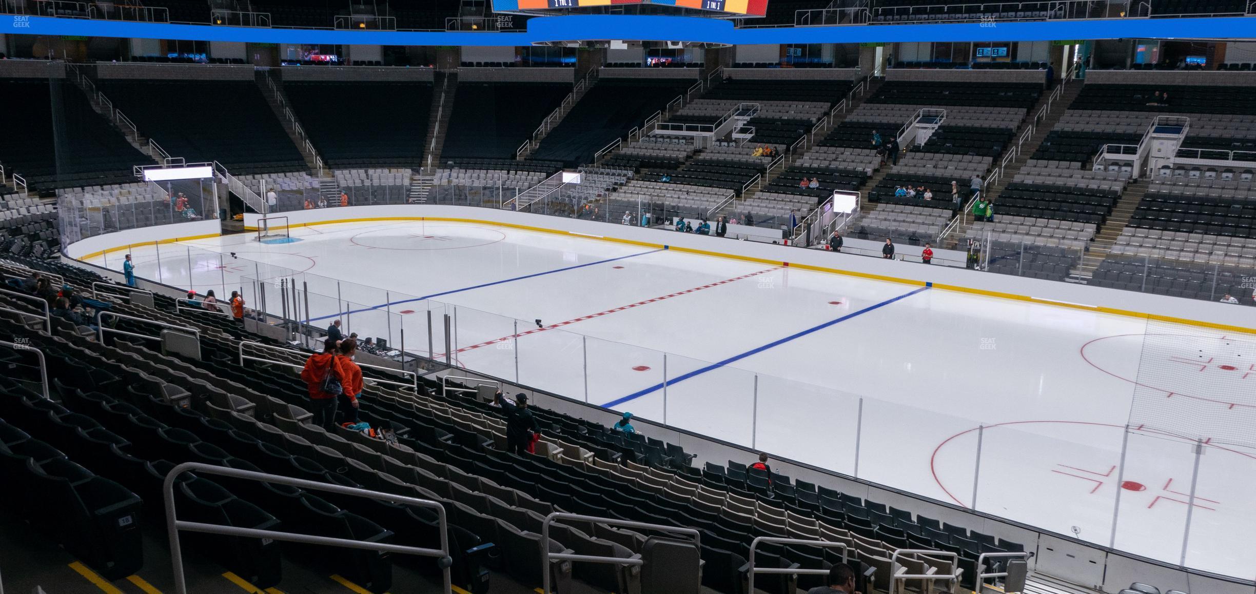 Seating view for SAP Center at San Jose Section 113