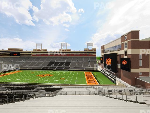 Seating view for Boone Pickens Stadium Section 203