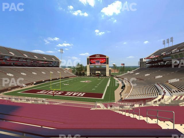 Seating view for Davis Wade Stadium Section State Level Suite 10