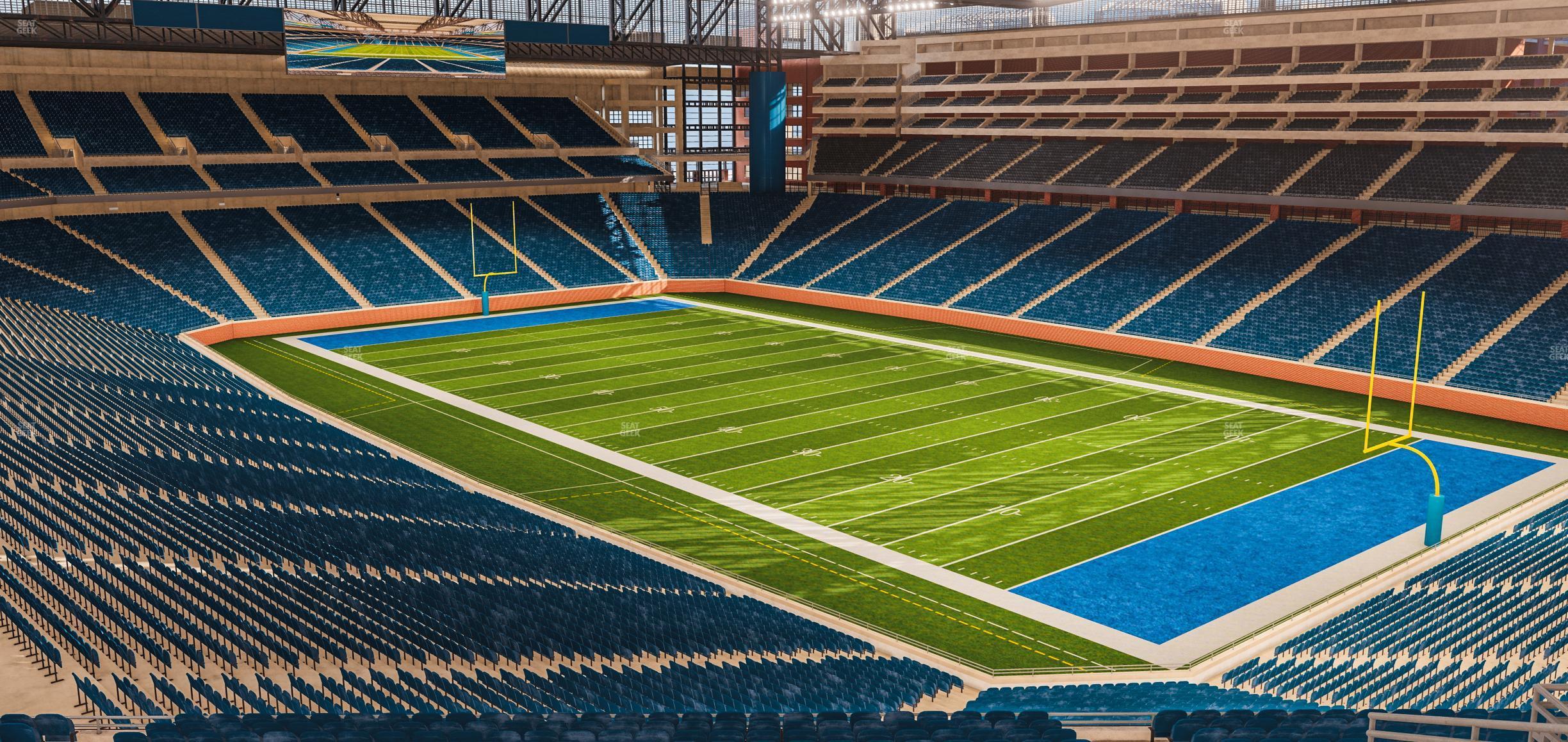 Seating view for Ford Field Section 338