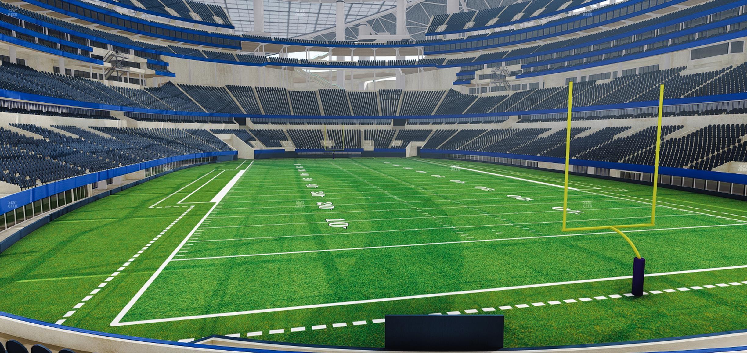 Seating view for SoFi Stadium Section 101