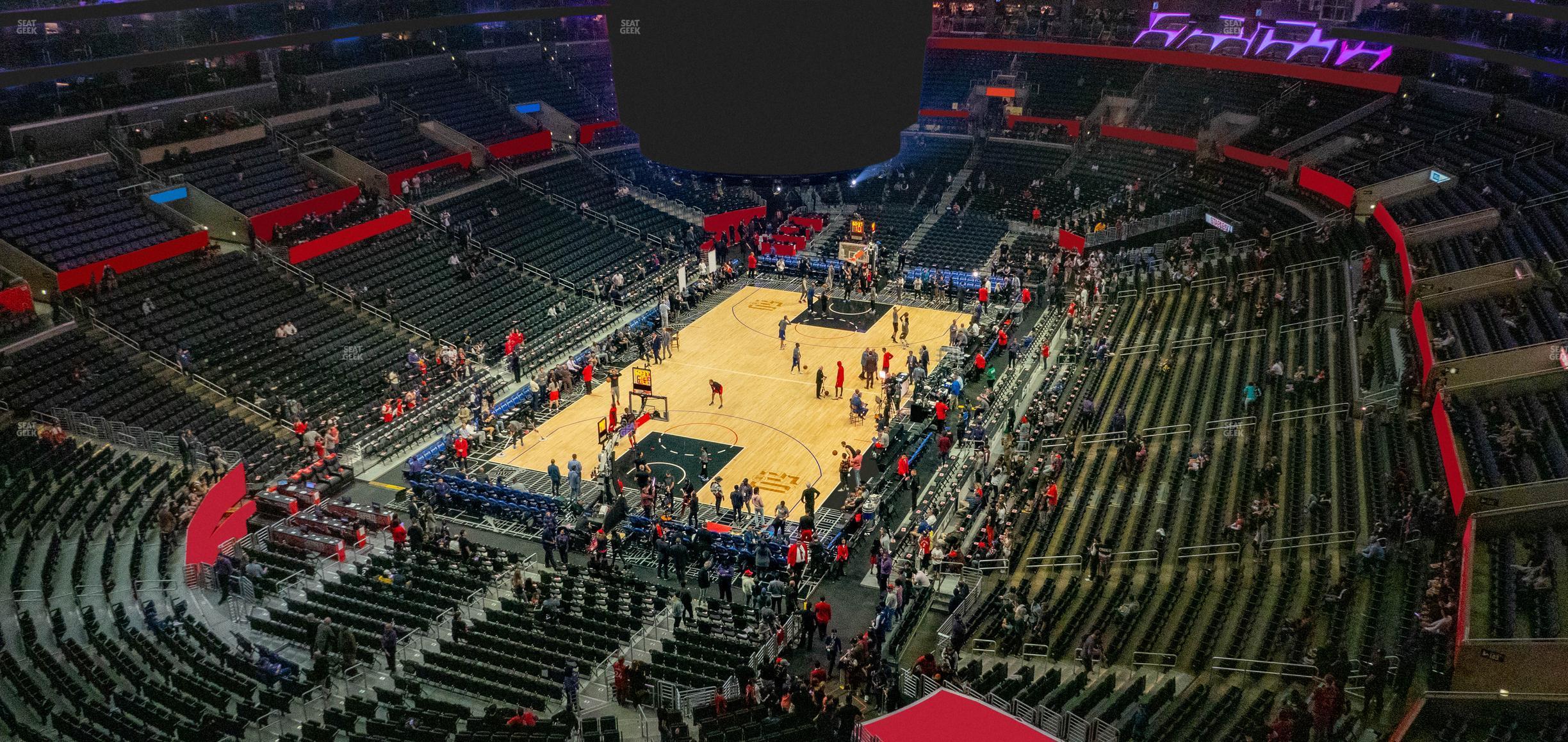 Seating view for Crypto.com Arena Section 307