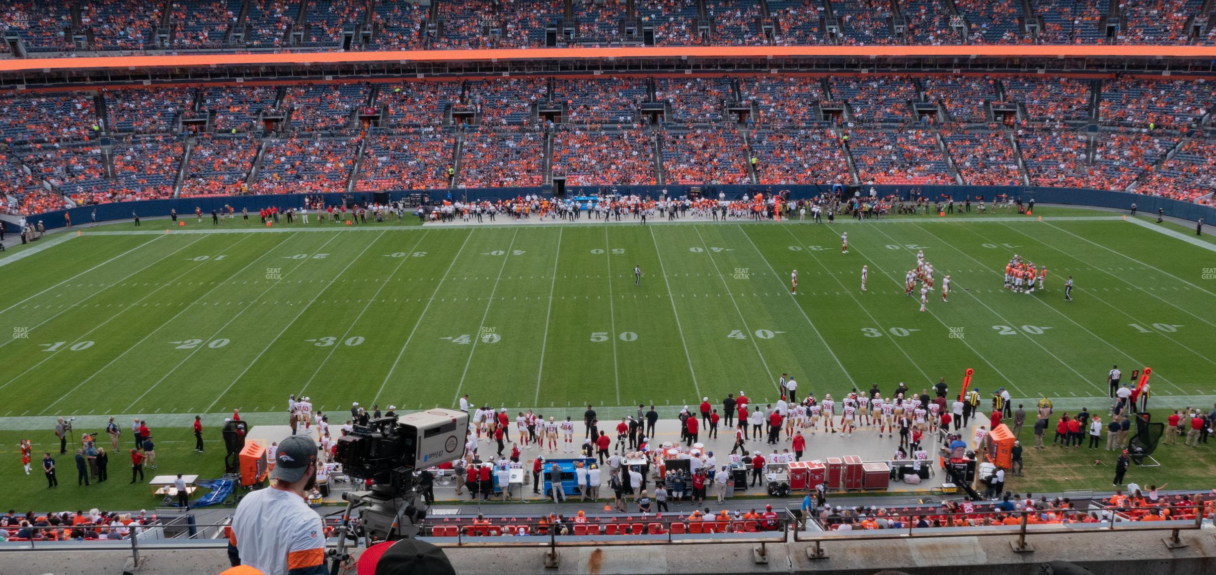 Seating view for Empower Field at Mile High Section 337