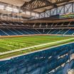 Preview of Seating view for Ford Field Section 101