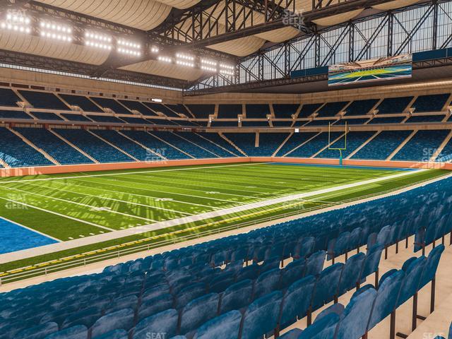 Ford Field Seating Chart & Seat Views | SeatGeek