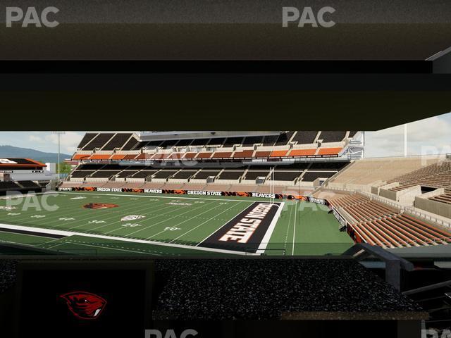 Seating view for Reser Stadium Section West Loge 6