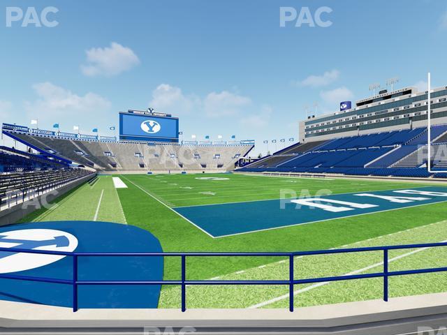 Seating view for LaVell Edwards Stadium Section 27