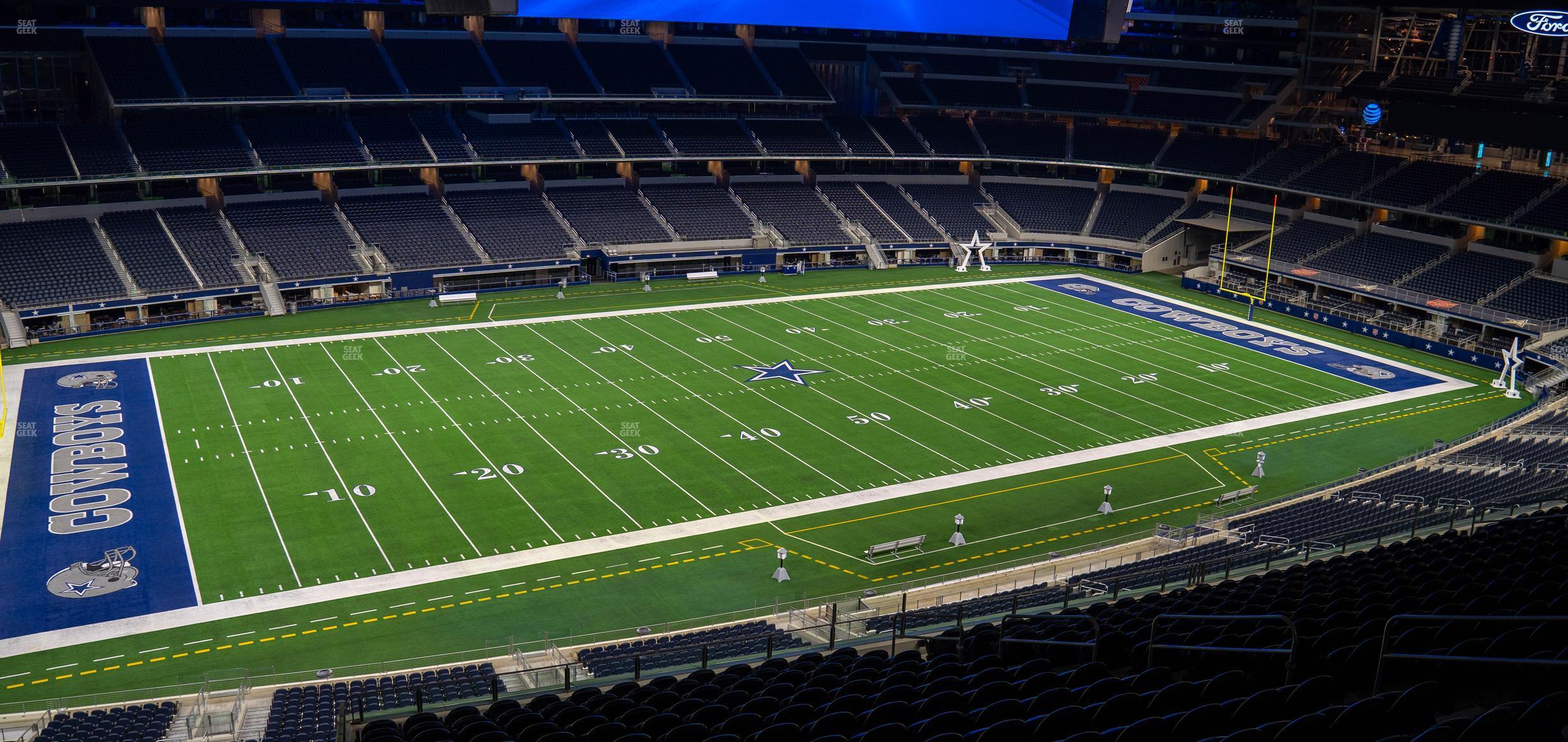 Seating view for AT&T Stadium Section Silver Suite 452