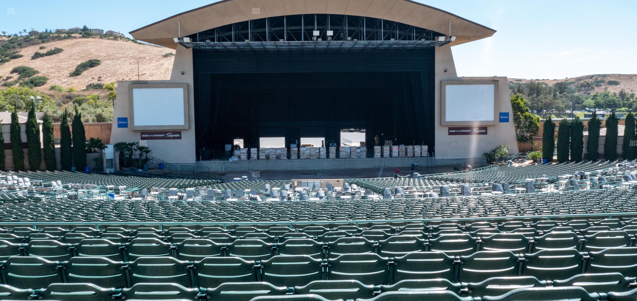 Seating view for North Island Credit Union Amphitheatre Section Upper 303