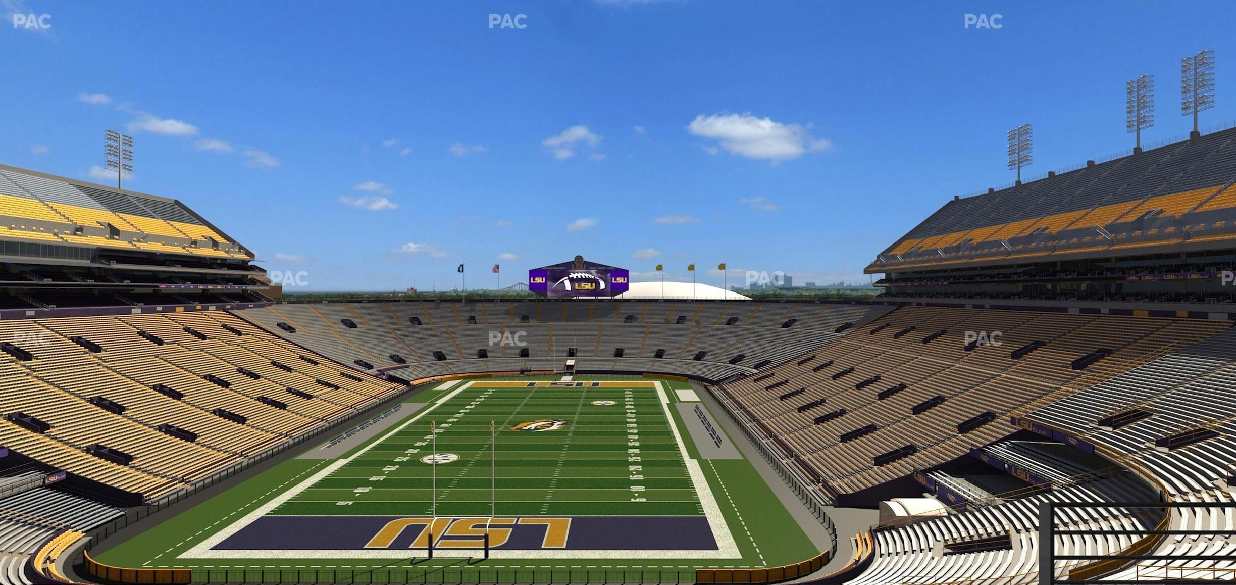 Seating view for Tiger Stadium Section Suite 150