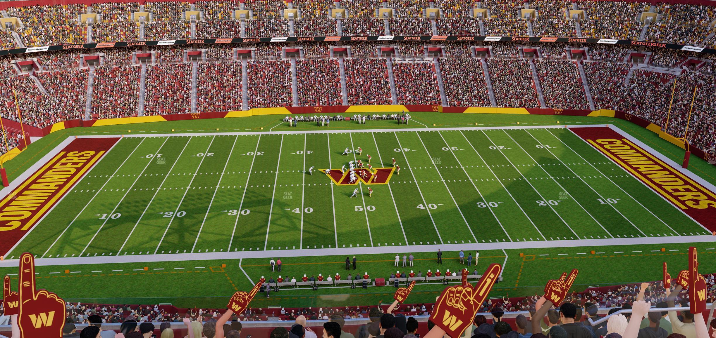 Seating view for Northwest Stadium Section 401