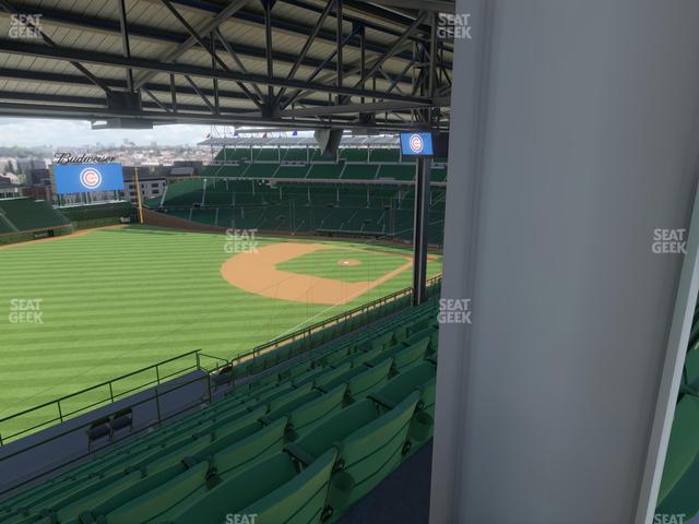 Seating view for Wrigley Field Section 404 Left