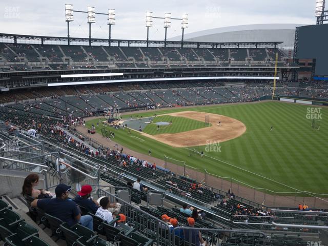 Seating view for Comerica Park Section 214