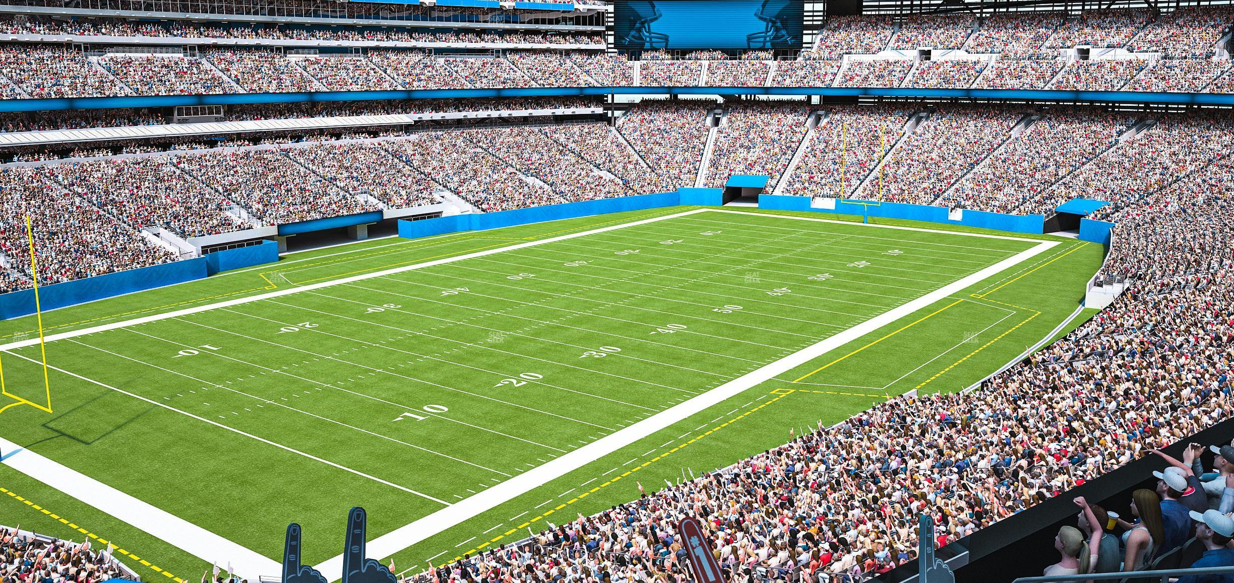 Seating view for MetLife Stadium Section 220 A